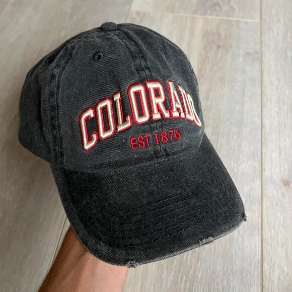 Washed & Distressed Colorado Hat - Picture 1 of 4
